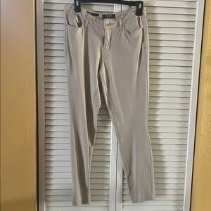New York & Company Women's Tan Skinny Jeans